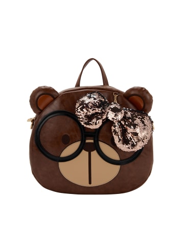 myMo Girls Backpack in Brown