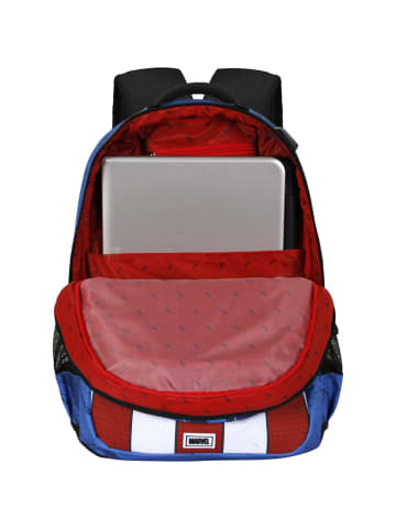 Marvel Rucksack Captain America Gears-PLUS Running Backpack in blau