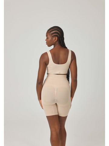 SNOCKS Shaping High Waisted Shorts 1 Stück in Hellbeige