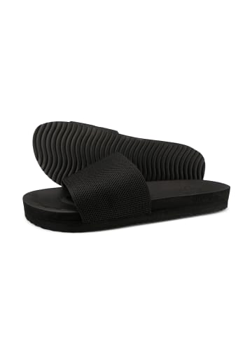 Flip Flop Slides "pool*knit" in Schwarz