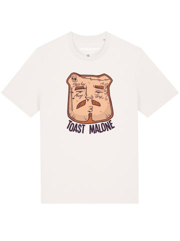 wat? Apparel T-Shirt Toast Malone in Off White