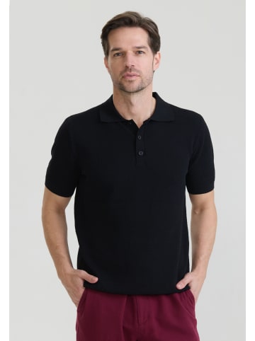 Felix Hardy Polo Shirt Kurzarm in Schwarz