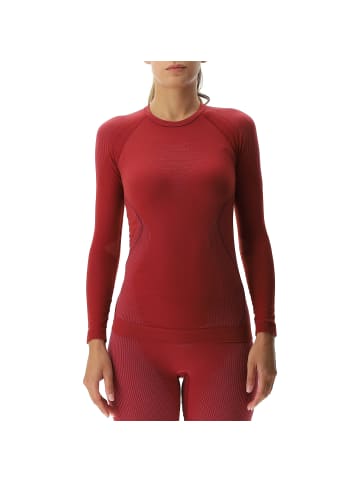 UYN Pullover W EVOLUTYON UW SHIRT LONGSLEEVE in Bordeaux