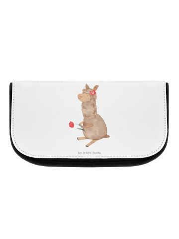 Mr. & Mrs. Panda Organizer Alpaka Blume ohne Spruch in Weiß