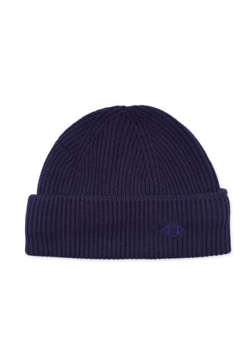 HONESTY RULES Beanie " Fishermen's " in blau