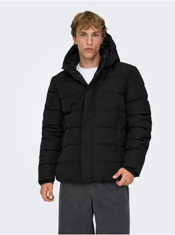 ONLY & SONS Daunenjacke in Black