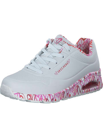Skechers Sneakers Low in WRPK white/red/pink