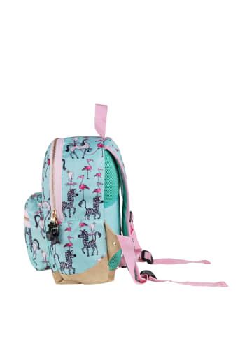 Pick & Pack Kinderrucksack S Royal Princess Aqua in blau/rosa