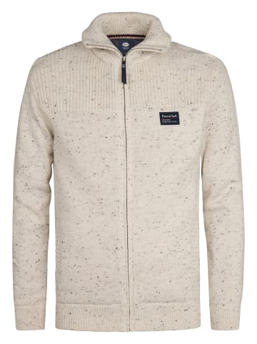 Petrol Industries Strickjacke Tomahawk in Weiß