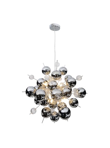 näve Pendelleuchte "EXPLOSION" in chrome - (L)65 cm x (B)65 cm x (H)193 cm