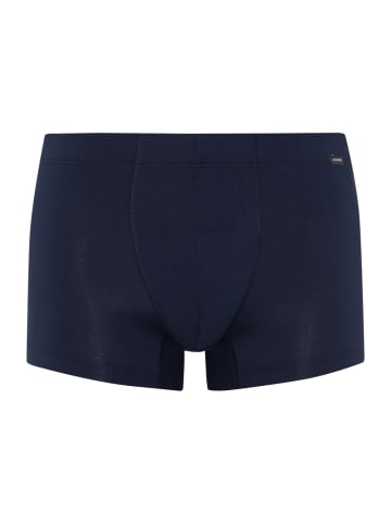 Hanro 2er-Pack Retro Boxershorts Cotton Essentials in light melange/deep navy