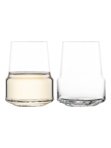 Zwiesel Glas 2er Set Weißwein Tumbler Level in transparent