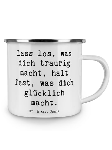 Mr. & Mrs. Panda Kaffeebecher Spruch Verluste betrauern und losl... in Weiß