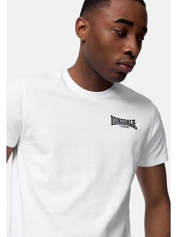 Lonsdale T-Shirt "Elmdon" in Weiß