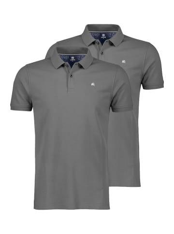 Lerros Poloshirt Basic in Grau
