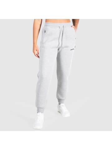 SMILODOX Jogginghose Dana in Grau Melange