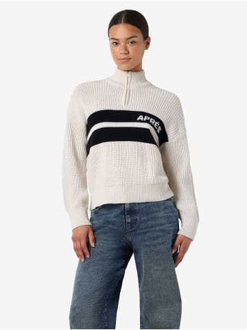 Noisy may Half-zip Pullover in Cloud Dancer
