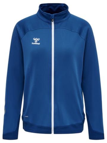 Hummel Hummel Zip Jacke Hml Multisport Damen Leichte Design Schnelltrocknend in TRUE BLUE