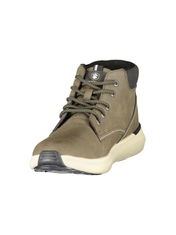 Lumberjack Grüne Polyurethan-Sneaker