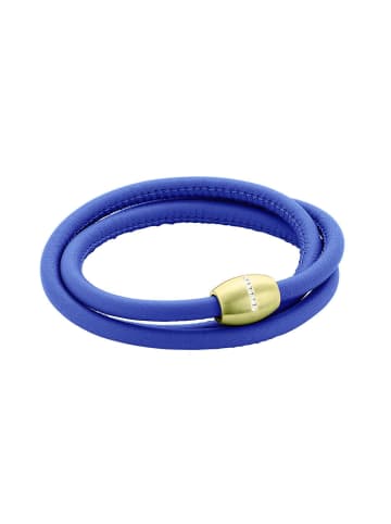 Xen Lederarmband "51603620" in Blau
