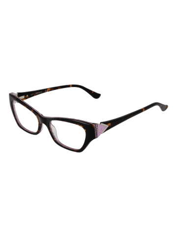 Guess Damen Optische Fassungen Katzenauge Braun