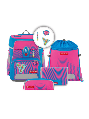 Step by Step Space Neon Schulranzen-Set 5-teilig Kolibri Kaja