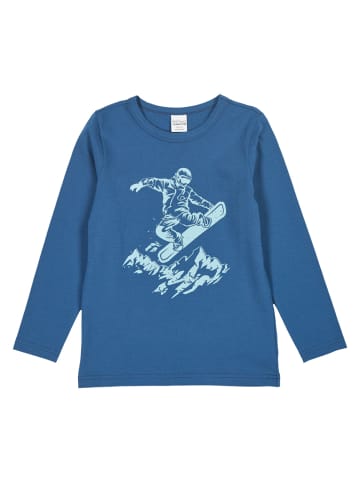 Fred´s World by GREEN COTTON Langarmshirt 1512110700 in blau