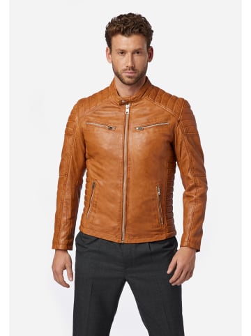 Ricano Herren Lederjacke Cooper in Cognac