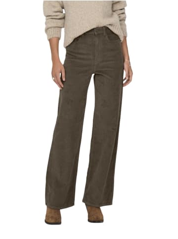 ONLY Cord ONLHOPE GLOBAL EX HW WIDE CORD comfort/relaxed in Braun
