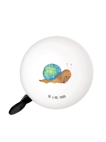 Mr. & Mrs. Panda Fahrradklingel Schnecke Sir ohne Spruch in Weiß