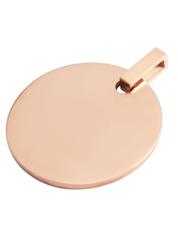 Adeliás Unisex Anhänger – Anhänger aus Edelstahl in gold