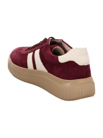 remonte Plateau Sneaker in Rot