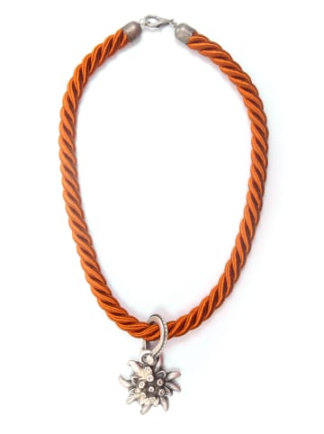 Allgäu Rebell Dirndlkette " Marlene " in orange
