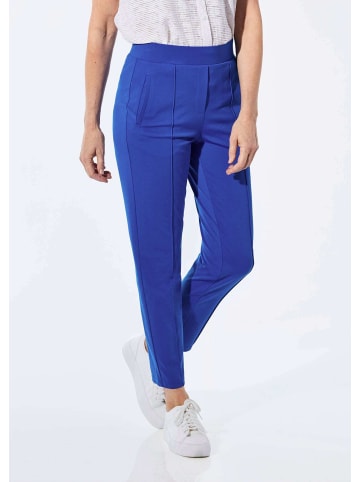 GOLDNER Elegante 7/8-Schlupfhose SARA in royalblau