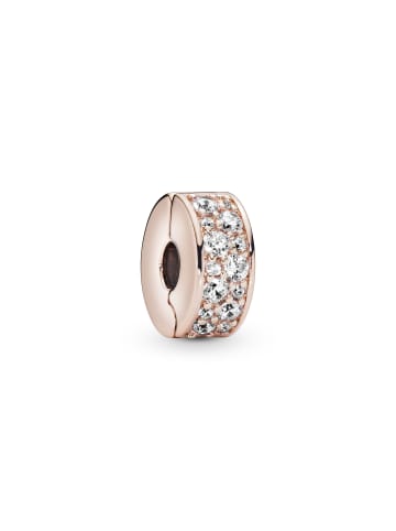 Pandora 14k rosé vergoldete Metalllegierung Clip