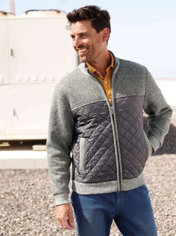 WITT WEIDEN Strickjacke in anthrazit-meliert