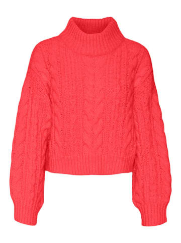 Vero Moda Strickpullover in Cayenne