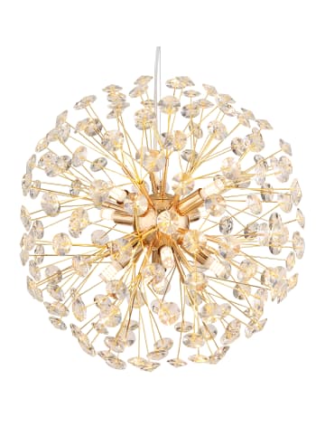 Globo lighting Luster "KATRINA" in gold