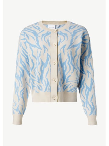 comma Strickjacke in 53X3_himmelblau