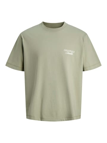 JACK & JONES Junior T-Shirt JORNORREBRO TYPO TEE CREW NECK JNR in seagrass