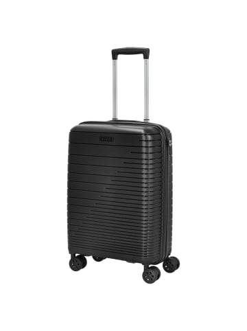 D&N Travel Line 4600 - 4-Rollen-Kabinentrolley S 55 cm (black) in schwarz