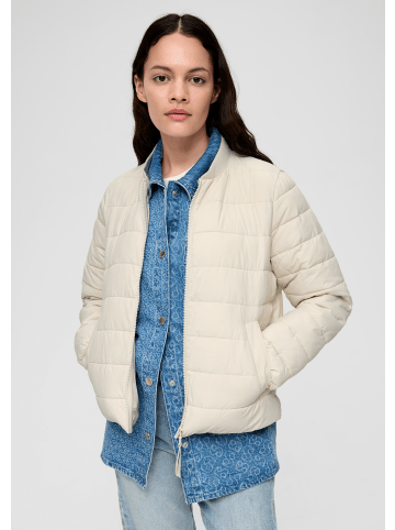 S. Oliver Outdoor-Jacke langarm in Creme