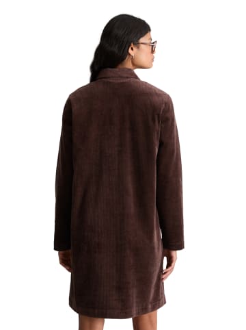 Marc O'Polo DENIM Cordkleid A-Shape in Espresso Brown