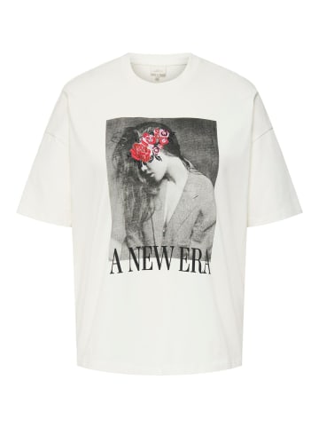 ONLY Carmakoma T-shirt in Cloud Dancer