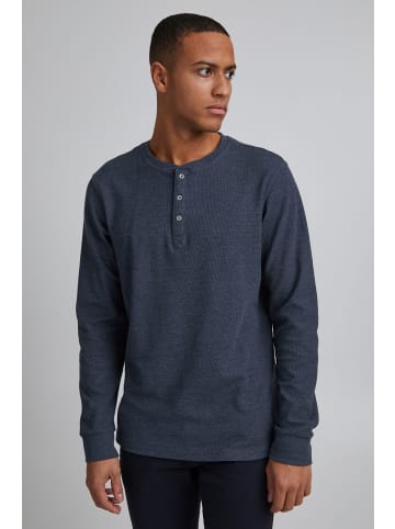 BLEND Langarmshirt BHBHNOBLE in Blau