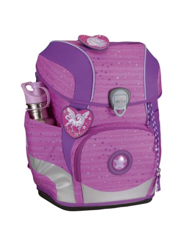 DerDieDas ErgoFlex Tiny - Schulranzen Set 5tlg. 900g (Deep Ocean) in Purple Unicorn