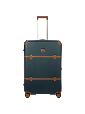 BRIC`s Bellagio - 4-Rollen-Trolley L 76 cm erw. (eucalyptus) in blue/tan