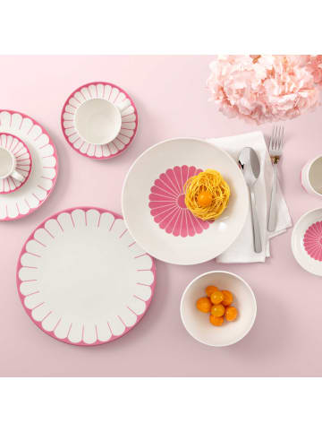 Villeroy & Boch 6er Set Kaffeetassen Fleur Couleur 160 ml in Cassis
