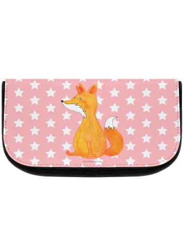 Mr. & Mrs. Panda beauty case Einhorn Fuchs ohne Spruch in Rot Pastell