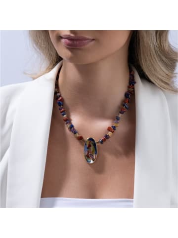 Herb Schmuck 925/- Sterling Silber in mehrfarbig